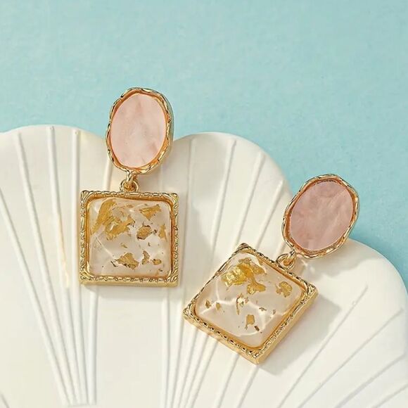 crystal drop earrings A237 - Picture 1 of 4